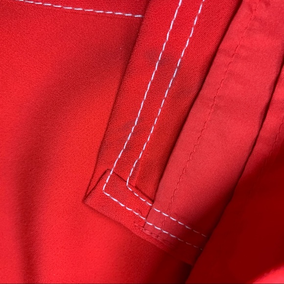 Next Tailoring Wrap Dress Kimono Sleeve Neon 12 - Picture 7 of 8